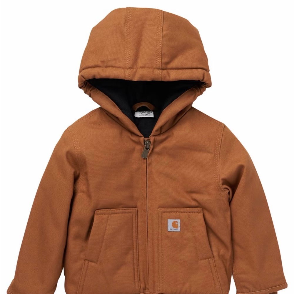 Carhartt Tan Hooded Jacket